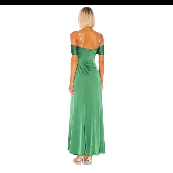 Majorelle green dress gown prom - Picture 3 of 5